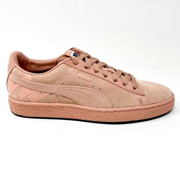 Puma Shoes - Puma Suede Classic x Mac One Creme De Nude Lipstick Womens Sneakers 366289 01